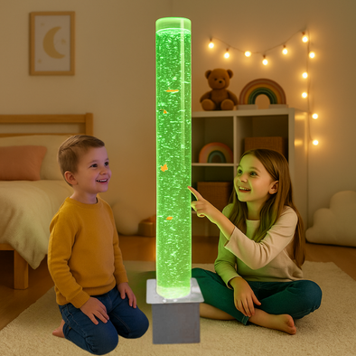 Sensory Bubble Colour Changing Tube - H120cm