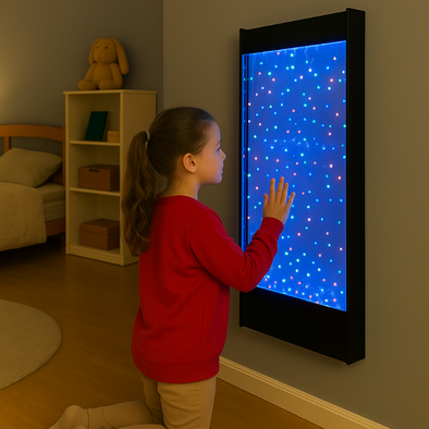 Wall Hanging Glow Bead Cascade - 50 x 11 x 93cm