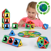 Magnetic Polydron Class Set - 96 Pieces