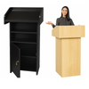 Secure Wooden Lectern