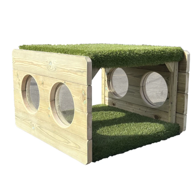 Crawl Through Grass Tunnel