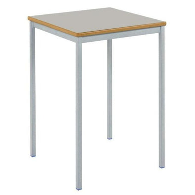 Value Fully Welded Square Classroom Tables - Bullnose Edge Fully Welded Square Classroom Tables | Bullnose  Spiral Stacking | www.ee-supplies.co.uk