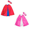Reversible Superhero Cape & Mask Set of 4