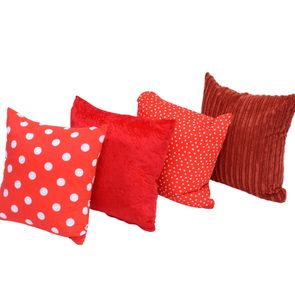 Elemental Cushions Fire Tones x 4