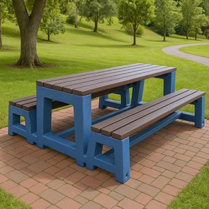 Composite Outdoor Imperial Table & Bench Set Outdoor Composite Imperial Table & Bench Set | Outdoor Seating | www.ee-supplies.co.uk