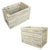 Childrens Outdoor Wooden 6 x Play & Storage Crates 6 x Wooden Play & Storage Crates | Great Outdoors | www.ee-supplies.co.uk