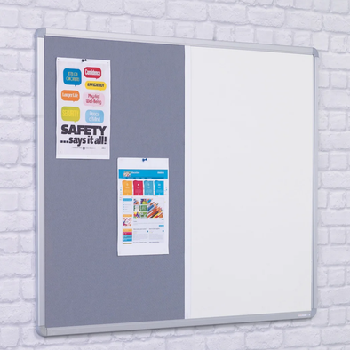 Dual Combination Aluminium Frame Boards Dual Combination Aluminium Frame Boards | Notice & Display Boards | www.ee-supplies.co.uk