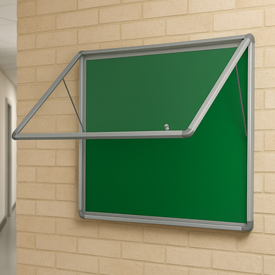 Flameshield Tamperproof Top Hinged Noticeboard FlameShield Tamperproof Noticeboard | Art Storage | www.ee-supplies.co.uk