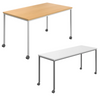 Titan Mobile Rectangular Table