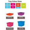 Kubbyclass Triple Column Tray Storage Units - 9 Ex-Deep Trays