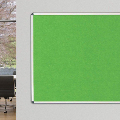 Shield® Aluminium Framed Noticeboards - Resist-a-Flame® Eco-colour®