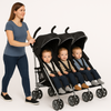 Citi Triple Elite Stroller Pushchair - Suitable From Birth - Black Finish