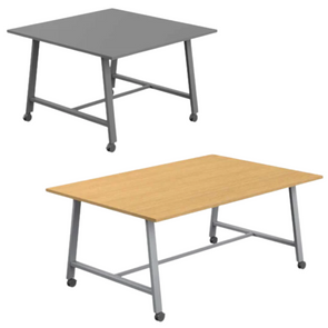Titan Mobile Low Maker Rectangular Table