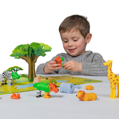 Mini Mix or Match Jungle Animals