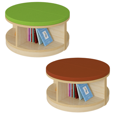 Woodland Large Round Reading Seat + Storage
