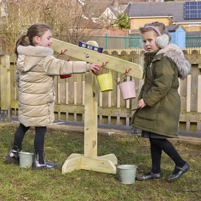 Large Wooden Balance Scales