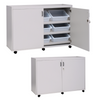 SEND Sloping Tray Unit + Lockable Doors