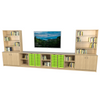 Low Storage Classroom Teaching Wall