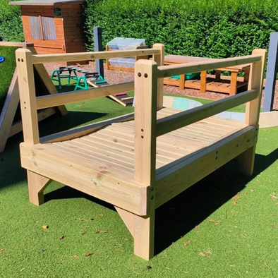 Wobbly Wooden Bridge