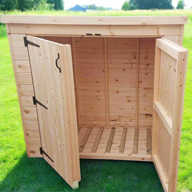 Buggy Wooden Storage Shed