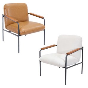 Settle Reception Chair + Wooden Arm Pads