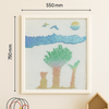 Sensory Flip Sequin Board Make A Picture - Padded Frame 750×550mm