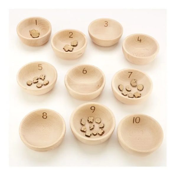 Number Bowls - Pack of 10