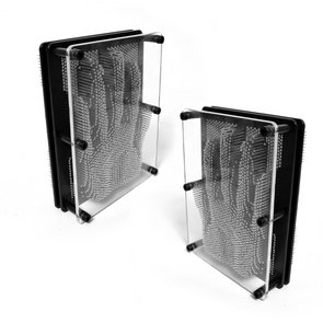 Metal Pin Art Board 3D Sculpture x 2