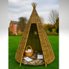 Outdoor Willow Wicker Wigwam
