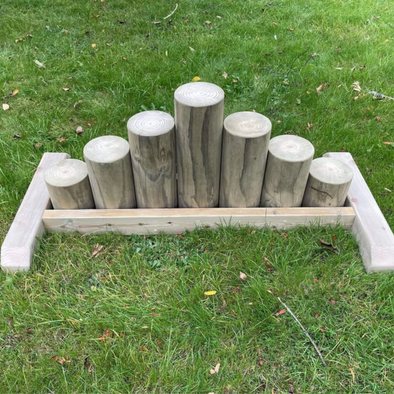 Wooden 1.2m Log Climb Balance