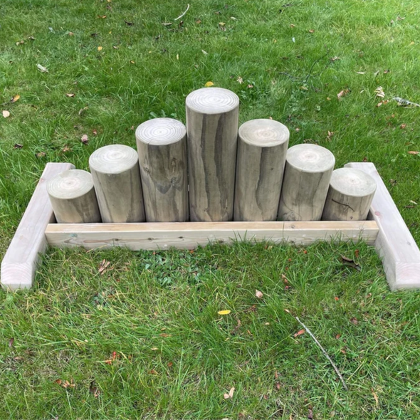 Wooden 1.2m Log Climb Balance