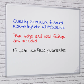 Non-Magnetic Writing Board Writing board | White Boards | www.ee-supplies.co.uk