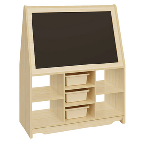 Woodland Mobile Blackboard Storage Unit - Double Sided