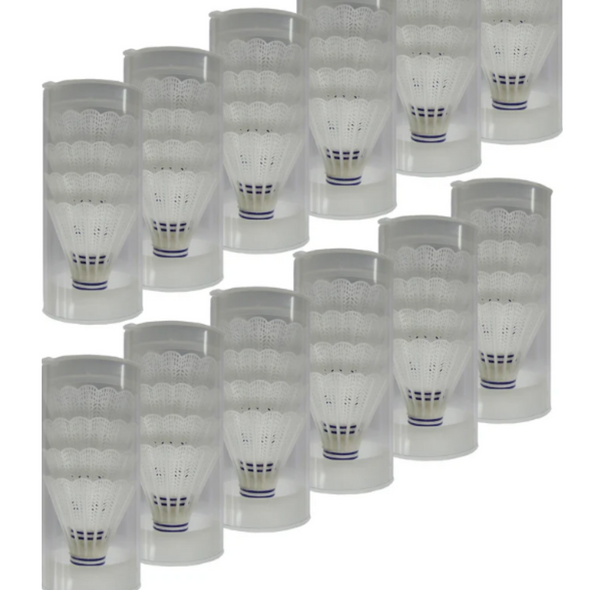 Plastic Shuttlecocks Pack x 48