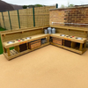 HandMade Large Corner Mud Kitchen