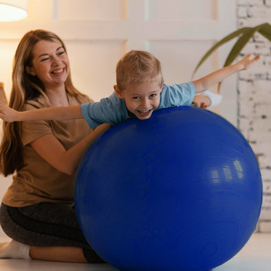 Exercise Ball 65cm Blue