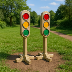 Playground Traffic Lights Pair