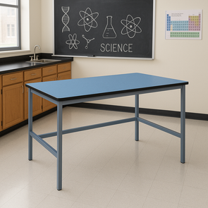 C Frame Premium Craft Table - Trespa Top - Trespa Edge - 25mm Frame