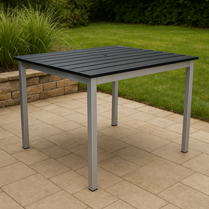 Enviro Eco Jet Black Outdoor Table