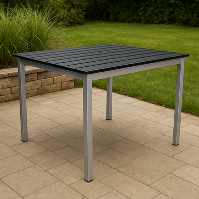 Enviro Eco Jet Black Outdoor Table