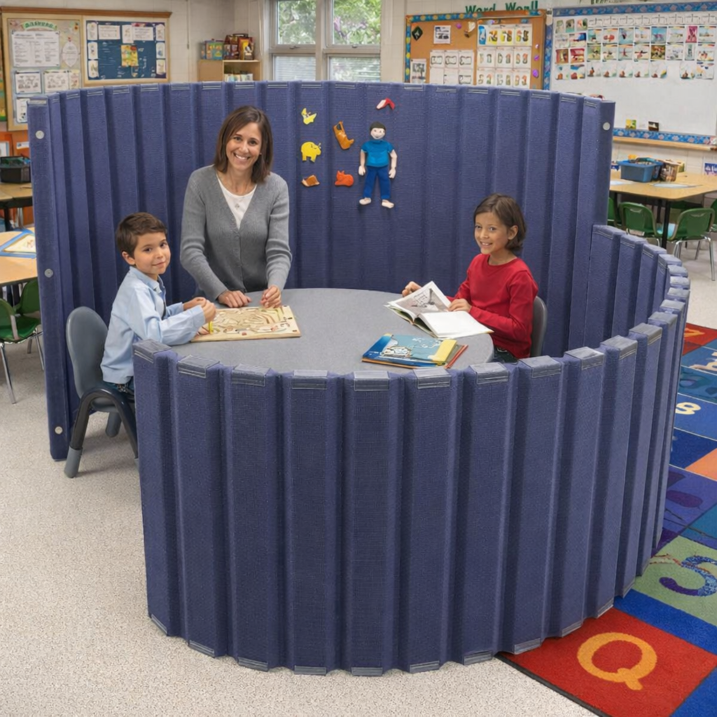 Quiet Classroom Sound Absorbing Sponge Room Dividers | Room Dividers ...