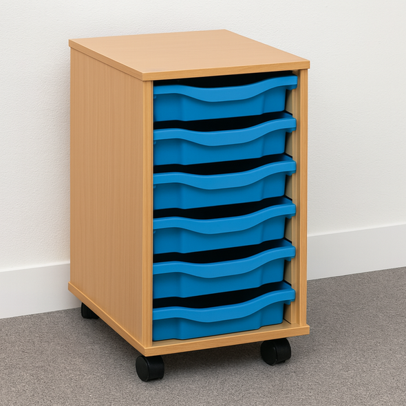 Super Value Tray Storage Unit x 6 Trays