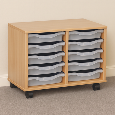 Super Value Tray Storage Unit x 10 Trays