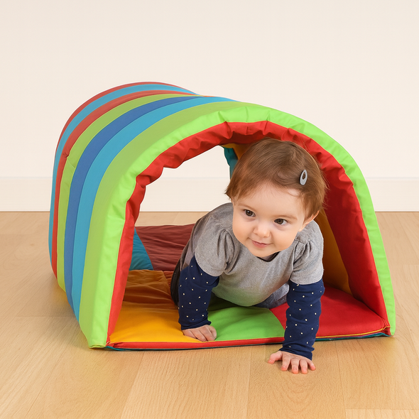 Soft Play Baby Crawl Through Tunnel