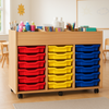 Mobile 18 Tray Art Kinderbox With 6 Compartments