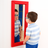 Rectangular Safety Mirror With Padded Frame 840 x 300mm
