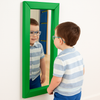 Rectangular Safety Mirror With Padded Frame 840 x 300mm