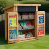 Wooden Shed - Toddler Wooden Reading Shed