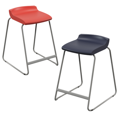 Postura +  Classroom Low Back Stool H610mm