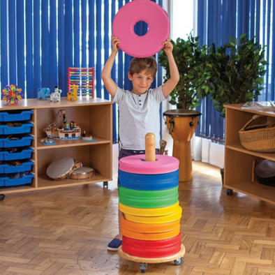 Donut™ Multi-Seat Trolley with 12 Cushions